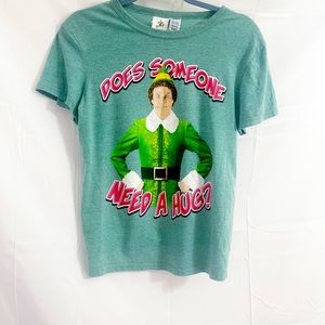 Buddy The Elf T shirt Does Somebody Need A Hug graphic T size S Womens